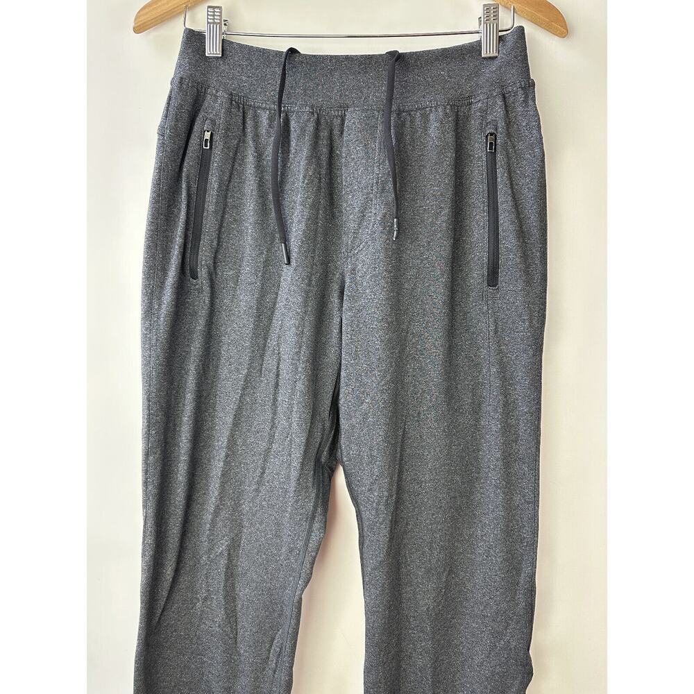 Lululemon Discipline Pant Heathered Black Gray Stretch Pockets Men's Size Medium - Picture 6 of 16
